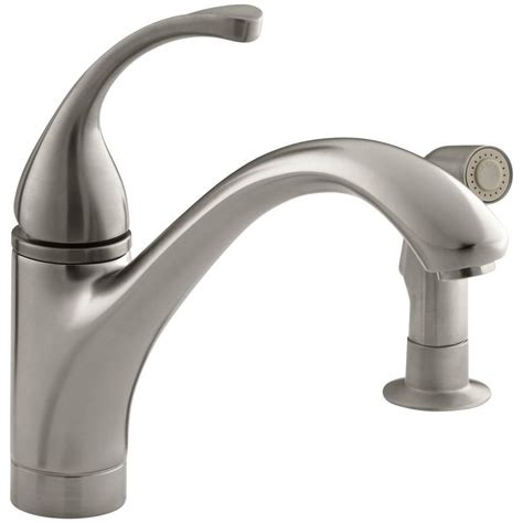 home depot single handle kitchen faucet